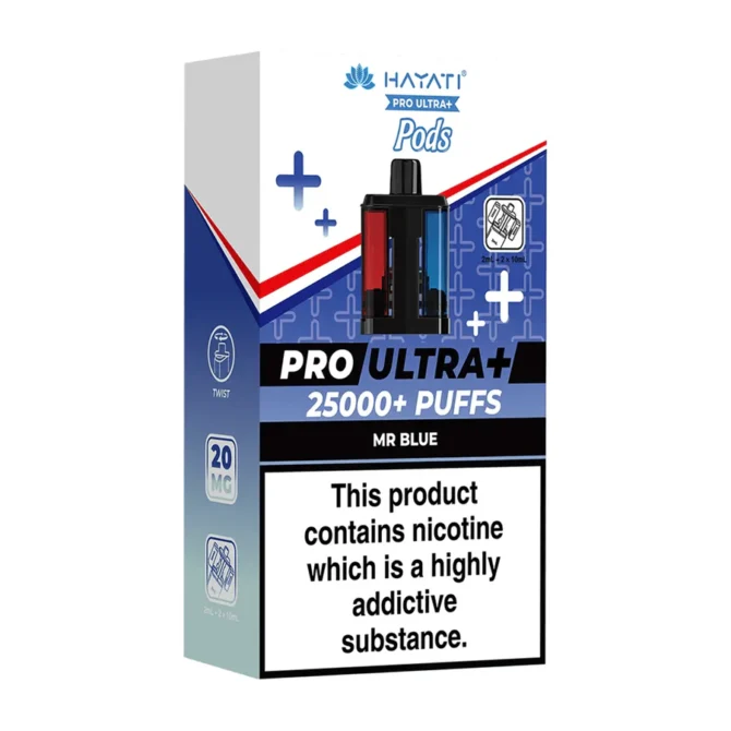 H'Bubba Pro Ultra Plus 25K Prefilled Pod + Refill by Hayati