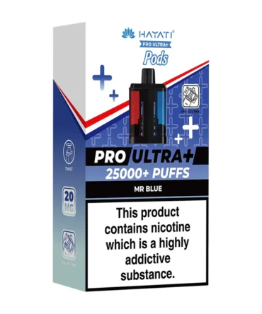 Mr Blue Pro Ultra Plus 25K Prefilled Pod + Refill by Hayati