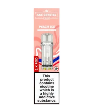 Peach Ice Crystal Plus Prefilled Pods by SKE