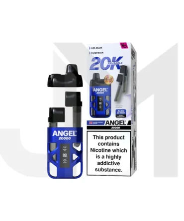 20mg Angel 20000 by Vapes Bars Duel Prefilled Pod Vape Kit 20000 Puffs