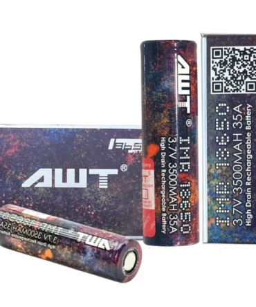 18650 AWT 3.7V 3500MAH 35A RAINBOW BATTERY [PACK OF 2]