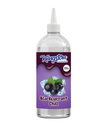 BLACKCURRANT CHILL 500ML E-LIQUID BY KINGSTON