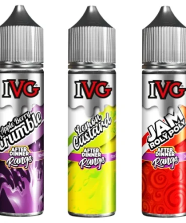 IVG 50ml Short Fill E-Liquid – After Dinner Range