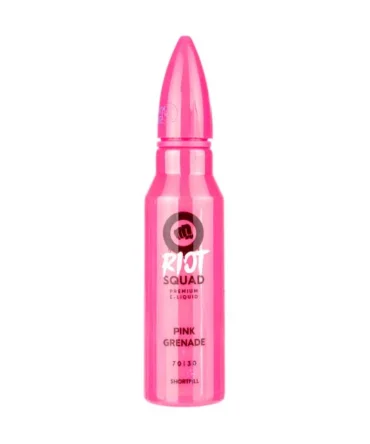 Pink Grenade 50ml Shortfill E-Liquid by Riot Squad