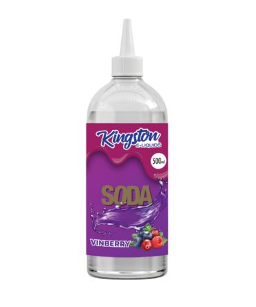 VINBERRY SODA 500ML E-LIQUID BY KINGSTON
