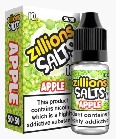 Zillion Salts 10ml Nic Salt E-Liquid - Pack Of 10