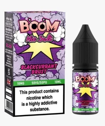 Boom Nic Salts 10ml E-liquids - Box of 10