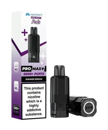 Hayati Pro Max Plus 6000 Prefilled Pods (Box of 5)