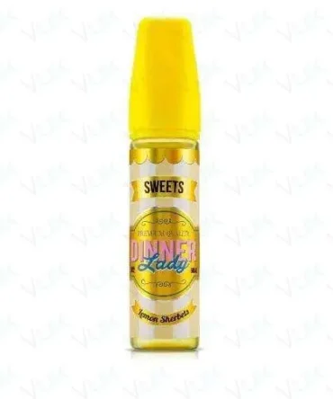 Dinner Lady Sweets Lemon Sherbets 50ml Shortfill