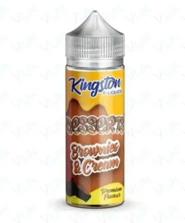 Kingston Desserts Brownies & Cream 100ml Shortfill