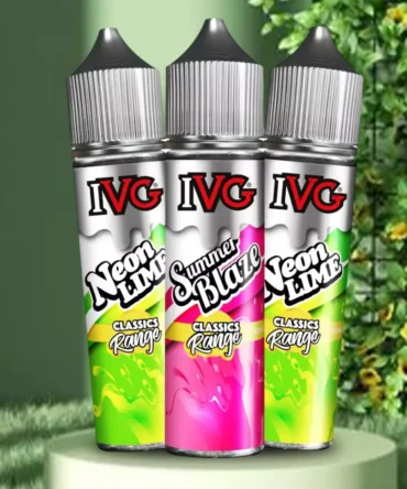 Box of 10 IVG Classics Range 50ml Shortfills E-liquid