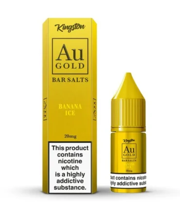 Kingston Au Gold Bar Salts 10ml E-liquids - Box of 10