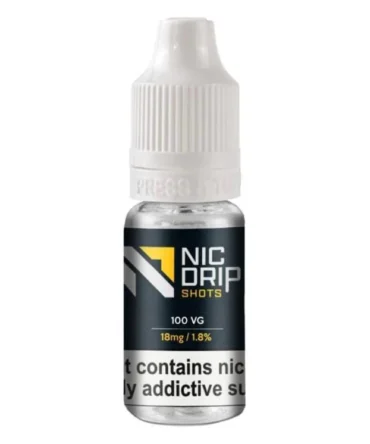 NIC DRIP - 100VG - 18MG - NICOTINE SHOT