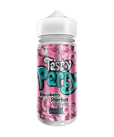 Raspberry Sherbet 100ml Shortfill E-Liquid By Tasty Party