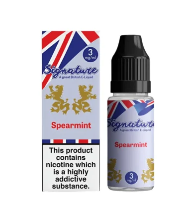 Spearmint E Liquid By Signature