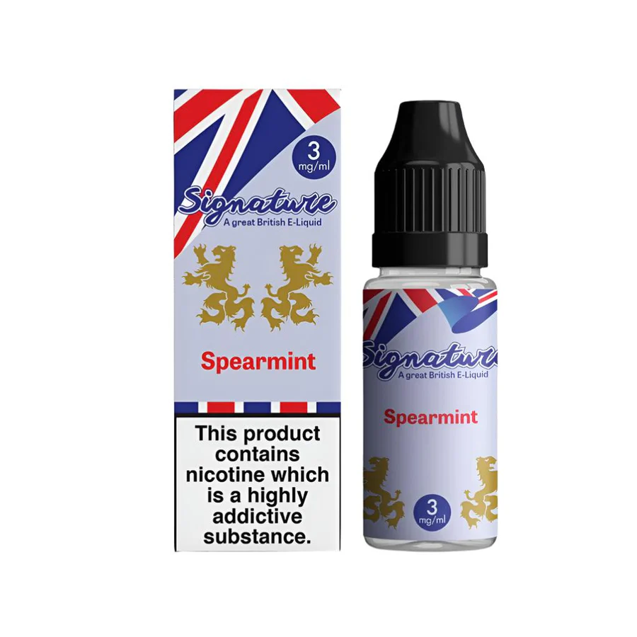 Spearmint E Liquid By Signature