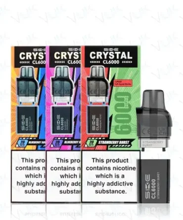 SKE Crystal CL6000 Prefilled Pod + Refill Container