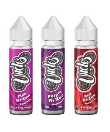 Uncle Vape Co. 50ml E-liquids Shortfill