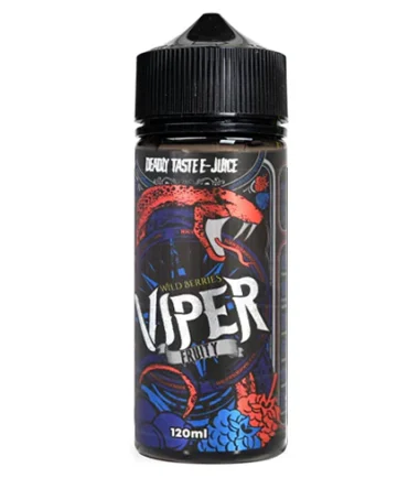WILD BERRIES E LIQUID BY VIPER FRUITY DEADLY TASTE 100ML 70VG
